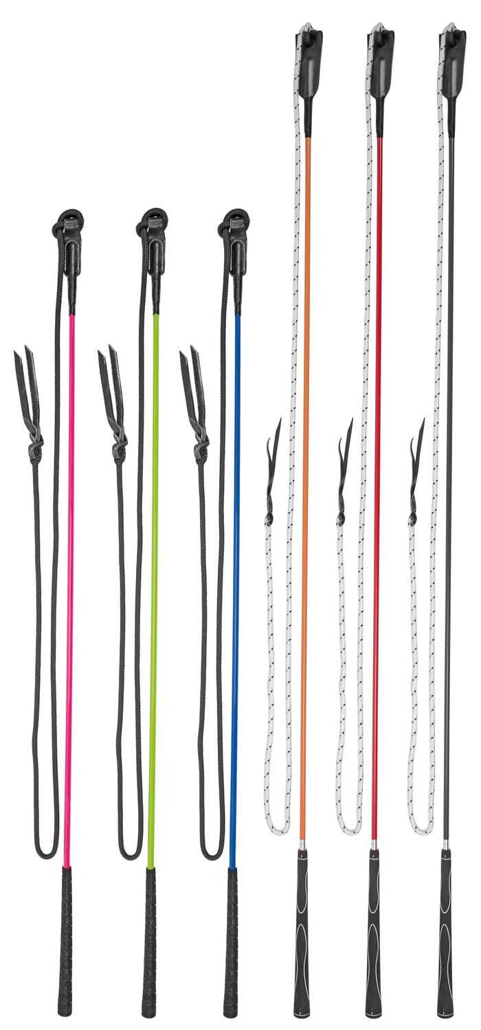 Frustino Per Cavallo Red Horse Equestrian 65 Cm - Accessorio Per Addestramento E Guida - 2