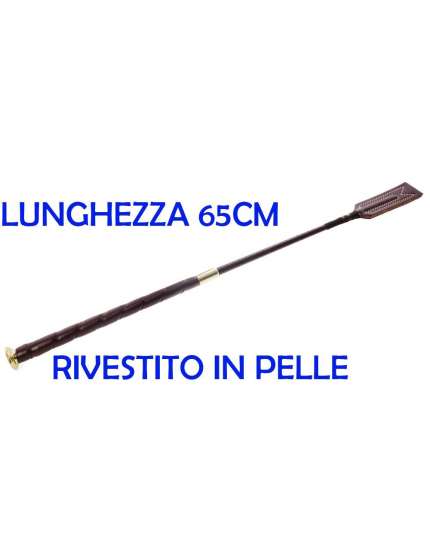 FRUSTINO DA EQUITAZIONE RIVESTITO IN PELLE