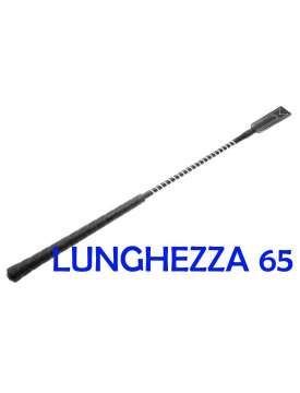 FRUSTINO DA EQUITAZIONE MANICO GOLF PUNTA IN PELLE-10241