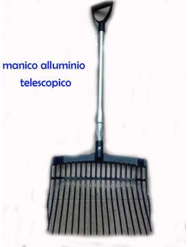 FORCA RESISTENTE CON MANICO TELESCOPICO IN ALLUMINIO-10307