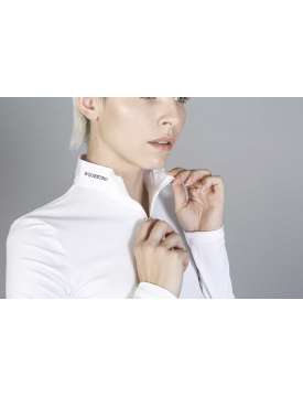 POLO DONNA EQUESTRO MANICA LUNGA COLLO COREANA-10337