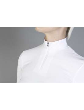 POLO DONNA EQUESTRO MANICA LUNGA COLLO COREANA-10338