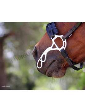 HACKAMORE ALUPRO ALLUMINIO CON NASALINA CUOIO-10856