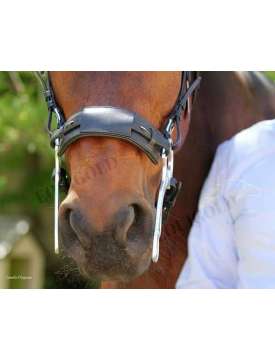 HACKAMORE ALUPRO ALLUMINIO CON NASALINA CUOIO-10857