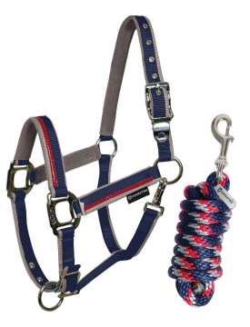 CAVEZZA E LUNGHINA EQUESTRO RED TRIM-10916