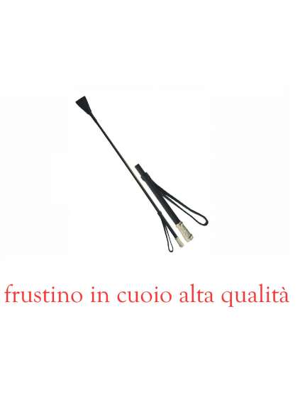 FRUSTINO CUOIO MANICO IN METALLO