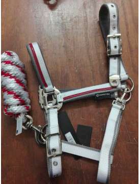 CAVEZZA E LUNGHINA EQUESTRO RED TRIM-10989