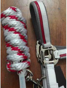 CAVEZZA E LUNGHINA EQUESTRO RED TRIM-10991