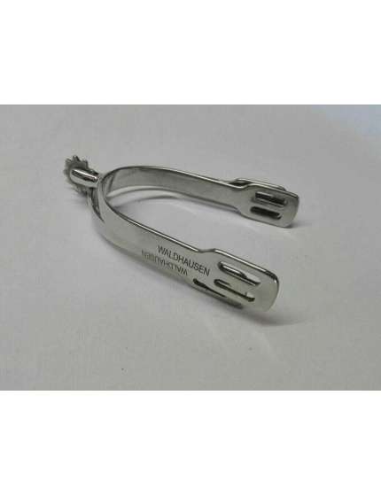 SPERONI INGLESI INOX A ROTELLA