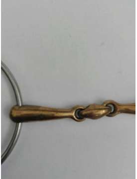FILETTO ELEVATORE CANNONE IN OTTONE E OLIVA-11394