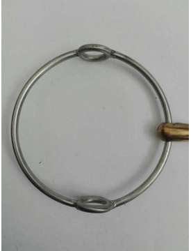FILETTO ELEVATORE CANNONE IN OTTONE E OLIVA-11395