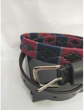 CINTURA IN CUOIO STILE POLO-11610