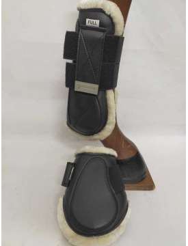 PROTEZIONI PER CAVALLO CON INTERNO PELLICCIA-11928