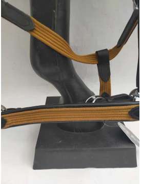 CAVEZZA IN CUOIO E NYLON COLORATO-11933
