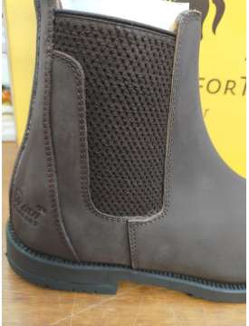 STIVALETTI JODHPUR DA EQUITAZIONE IN NABUK CON ELASTICO-12246