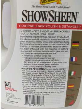 SHOW SHEEN ORIGINALE DA 3,8LT-12313