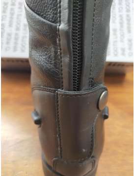 STIVALI DA EQUITAZIONE CON STRINGHE ELASTICHE-12392
