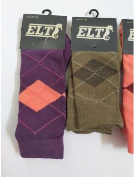 CALZE ELT RIDING IN COTONE ELASTICO-12562