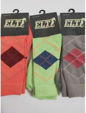 CALZE ELT RIDING IN COTONE ELASTICO-12563