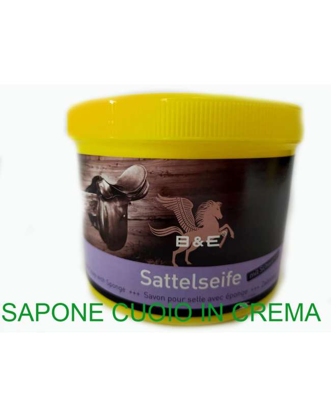 SAPONE PER CUOIO SELLA EQUITAZIONE