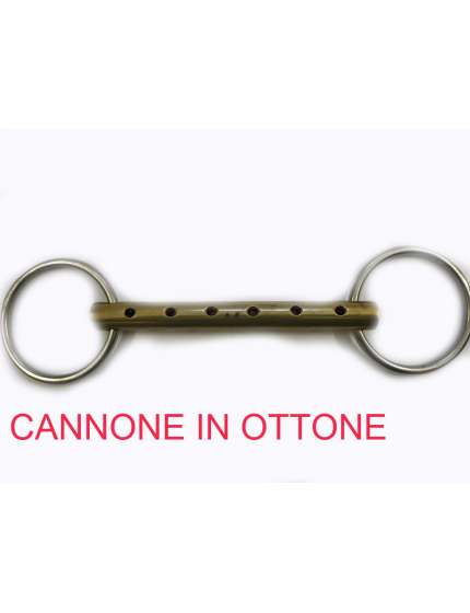 FILETTO AD ANELLI CANNONE IN OTTONE