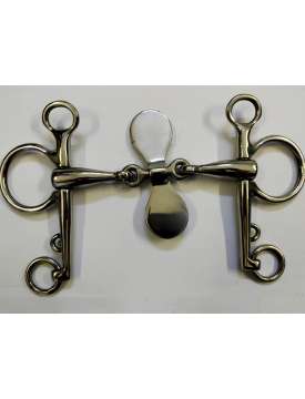 PELHAM INOX CON ABBASSALINGUA-12986