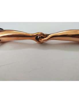 FILETTO PER EQUITAZIONE IN RAME VUOTO-13150