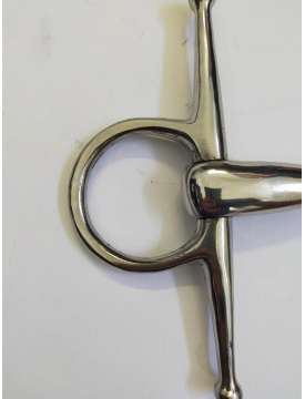 FILETTO PER CAVALLI AD ASTE PIENO SPESSORE 21MM.-13158
