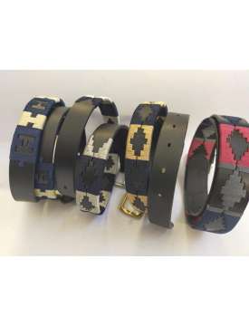 CINTURA IN CUOIO STILE POLO-13263