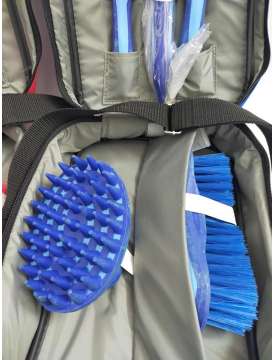 KIT PULIZIA CAVALLO O PONY CON CUSTODIA-13346