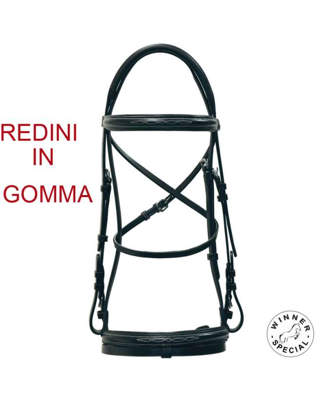BRIGLIA INGLESE CUOIO CON REDINI
