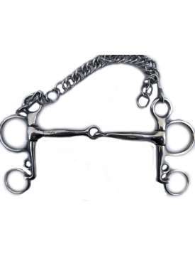 PELHAM INOX IMBOCCATURA NELLE MISURE PER PONY-13670