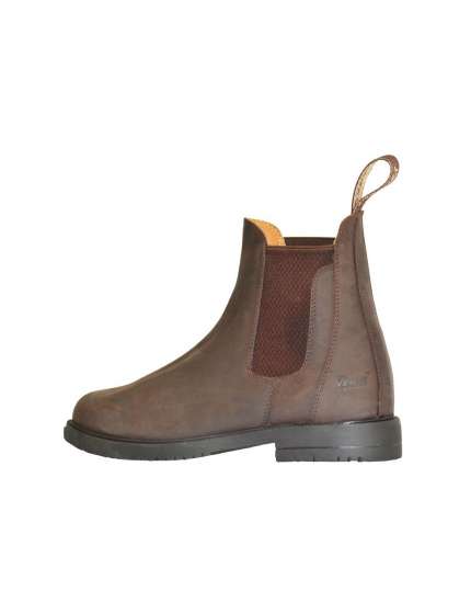STIVALETTI JODHPUR DA EQUITAZIONE IN NABUK CON ELASTICO