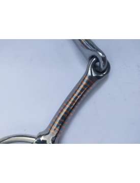 FILETTO WESTERN AD ANELLI INSERTI IN RAME-13749