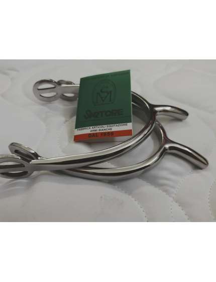 SPERONI A TRONCO LUNGO IN ACCIAIO INOX