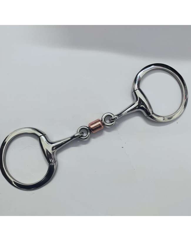 FILETTO AD OLIVA RULLO RAME PER CAVALLO