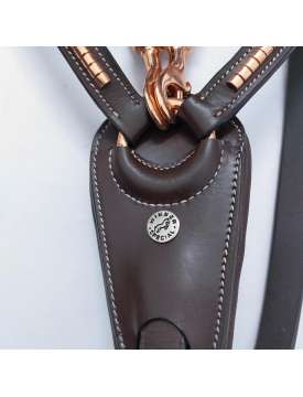 PETTORALE WINNER CLINCHER ROSE/GOLD-14204