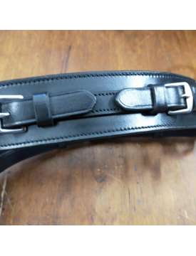 HACKAMORE INOX CON PROTEZIONE CUOIO-14405