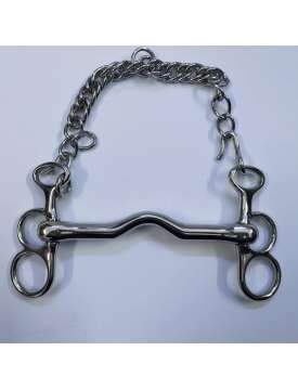 FILETTO INGLESE FRANCESINO A COLLO D'OCA DA 14MM-14469