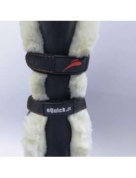PROTEZIONI ANTERIORI EQUICK FLUID GEL VELCRO E PELLICCIA-14479