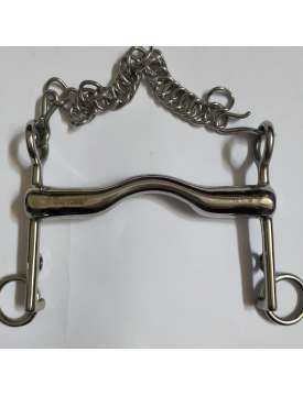 MORSO IRLANDESE FISSO INOX COLLO D'OCA CANNONE DA 23MM-15183
