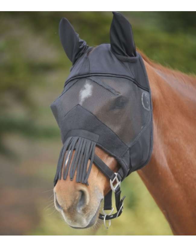 MASCHERA ANTIMOSCHE CON FRANGE