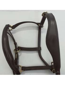 CAVEZZA WINNER SAGOMATA IN CUOIO CON OTTONE-15569