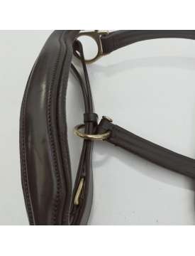 CAVEZZA WINNER SAGOMATA IN CUOIO CON OTTONE-15573