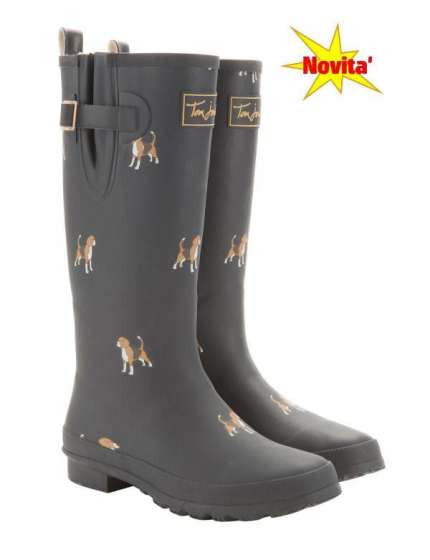 STIVALI JOULES WELLY PRINTED CAGNOLINI