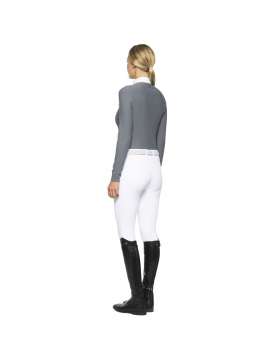 CAVALLERIA TOSCANA POLO DONNA MANICHE LUNGHE-16411