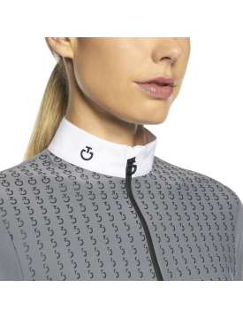 CAVALLERIA TOSCANA POLO DONNA MANICHE LUNGHE-16412