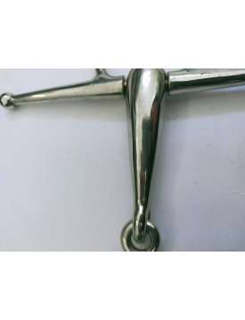 FILETTO PER CAVALLI AD ASTE PIENO SPESSORE 21MM.-16978