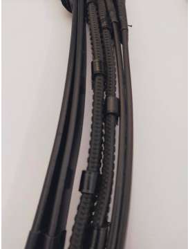 REDINI PER EQUITAZIONE IN CUOIO E GOMMA CON TACCHETTE WINNER SARTORE-17159