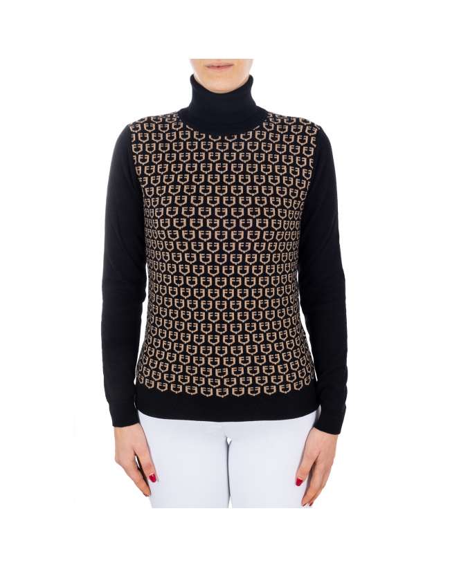MAGLIONCINO EQUESTRO COLLO ALTO